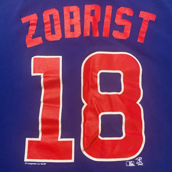 MLB Chicago Cubs Ben Zobrist tee - Picture 3 of 5